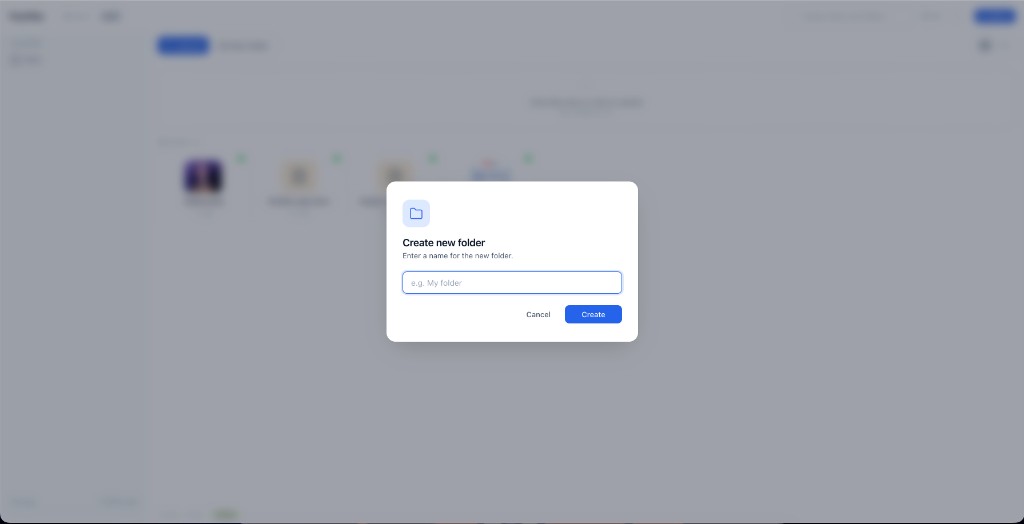 FluxFiles mobile file manager UI